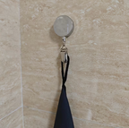 Stainless Steel Retractable Clip On Hanger