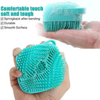 Scrubbing Soft Silicone Bath Brush with Hooks Baby Showers Silicon Cleaning Brushes