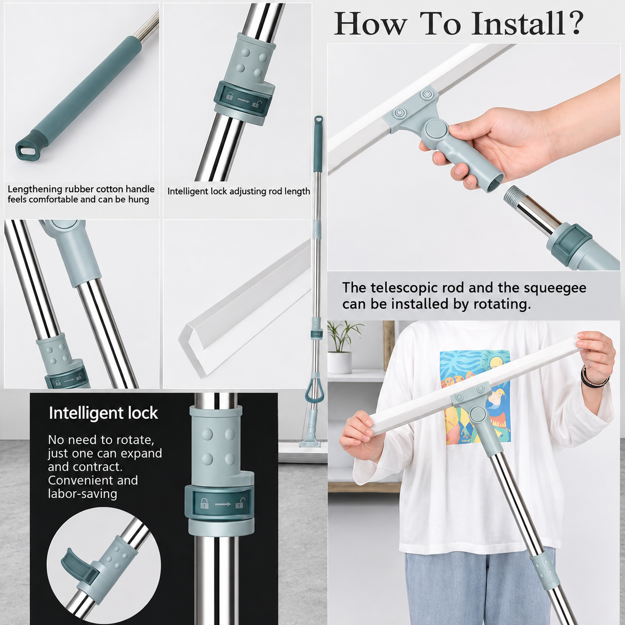 Urban Magic Broom Sweeper for Floor Cleaning