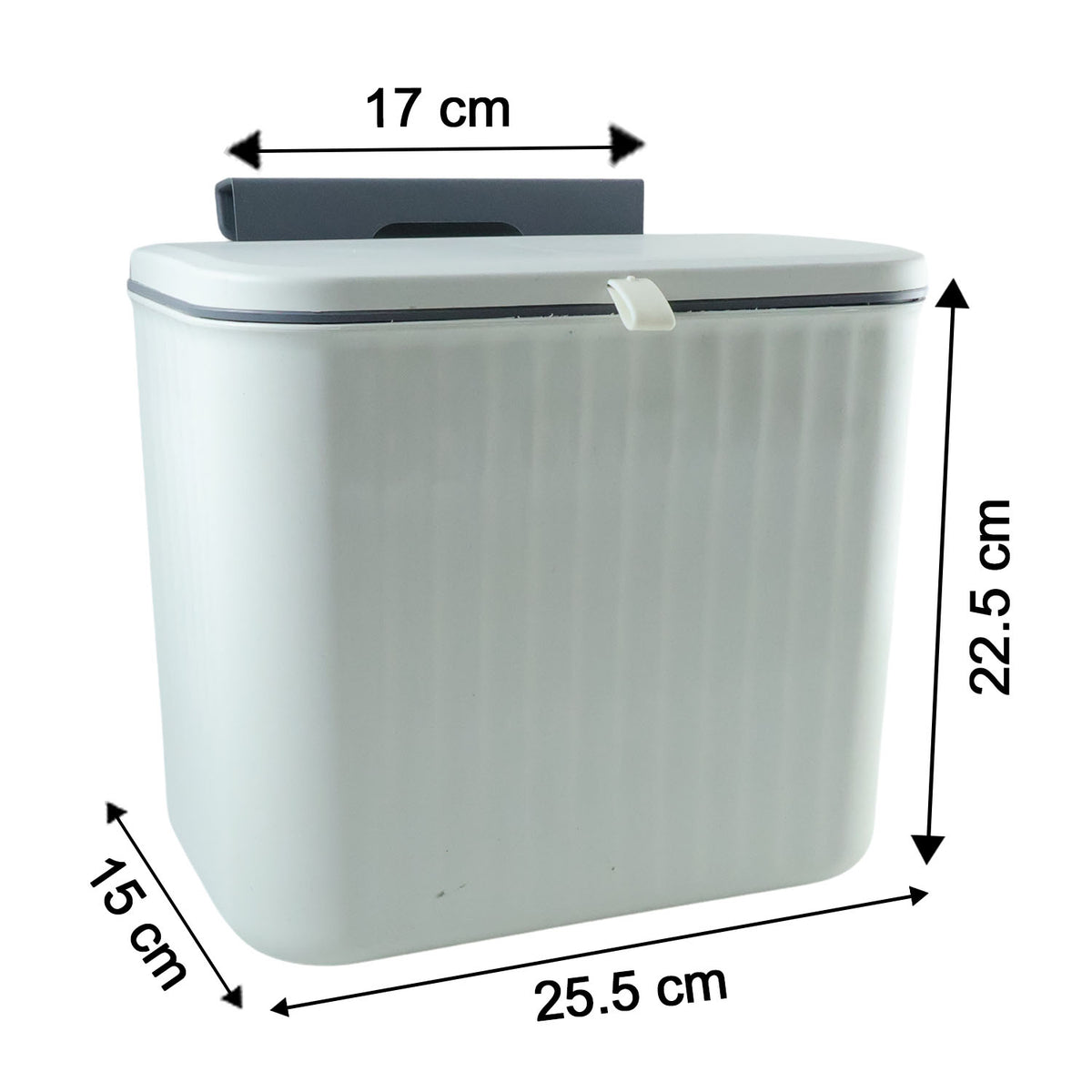 Stylish Plastic Kitchen Dustbin (1 Pc)
